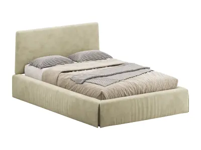 Double bed Adel by Ditre Italia 3D model