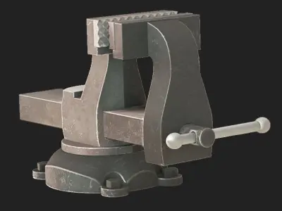 Auto workshop Gladiator Collection 3D model