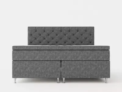Joluma Complete Bed Package Continental Bed 180x200 Low-poly 3D model