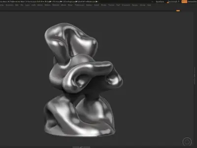 modern sculpture 3d print model 102 3D print model