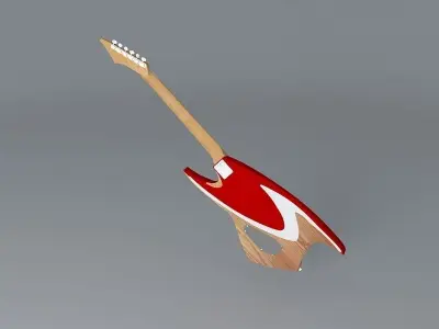 JBD400 guitar Free 3D model