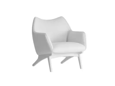 Edmund Barrel Chair 3D model