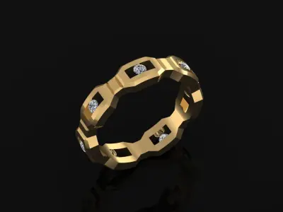 Mans Ring 3D print model purchase