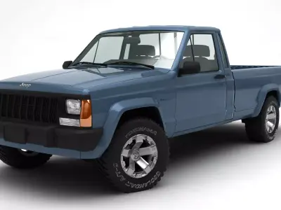 Jeep Comanche 3D model