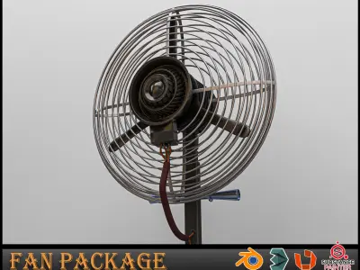 Fan Package 3D model