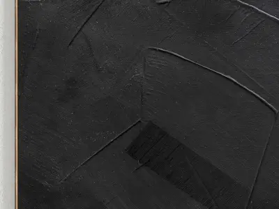 Plaster Two Photo Frame 210 Low-poly 3D model