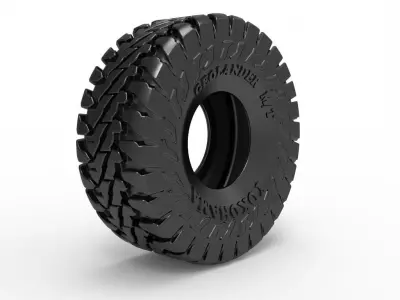 Yokohama Geolandar M-T tyre 3D print model