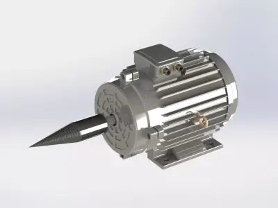 LOG WOOD SPLITTER 3D model