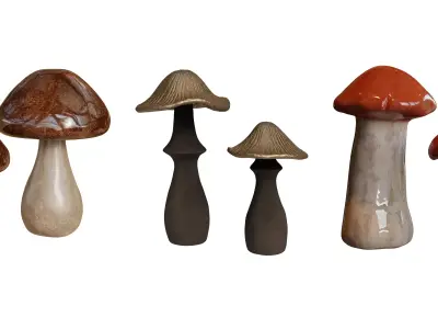 Halloween autumn decor pack 3D model
