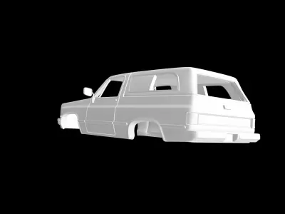 Chevrolet Blazer 1989 3D print model
