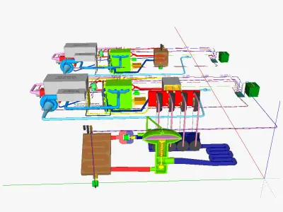 IC 1 Diesel setups 3D model