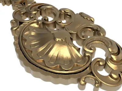decorative pattern ready for 3D printing 3D model purchase