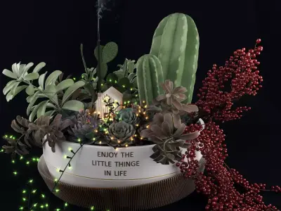 Plants 09 3D model