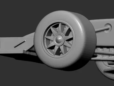 Sports Racing car  3D print model