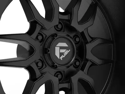 fuel off road clash wheel 3d print model 3D print model