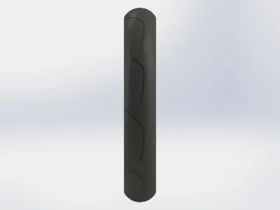 Motorcycle Tire Low-poly 3D model