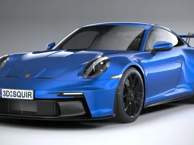 Porsche 911 GT3 2022 3D model