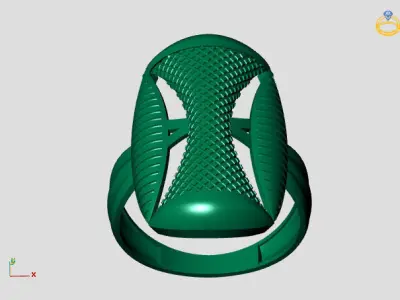 Women Plain Ring STL Models Womens Ring 3dmodels 3D print model 3D print model 27
