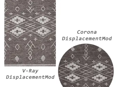 Rugs No 322 Low-poly 3D model