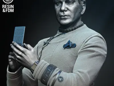 Wicked Movies Kirk Sculpture 3D print model