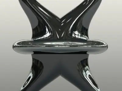 DESING2 futuristic chair Free 3D model