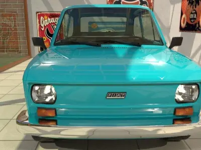 Fiat 133 1977 3D model