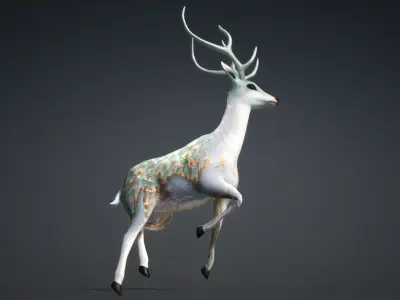 Deer-C5 3D model