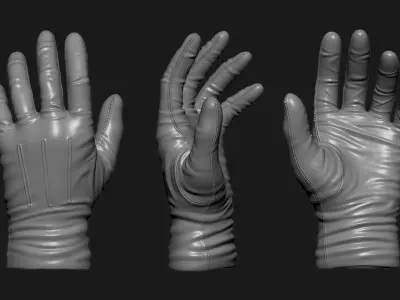 Gloves 3D model