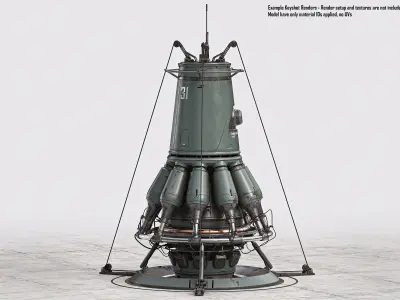 Generator Tower 3D model