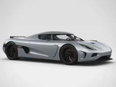 Koenigsegg Agera - HD Interior 3D model