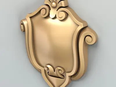Cartouche 007 3D model