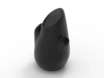 organic vase 3D model
