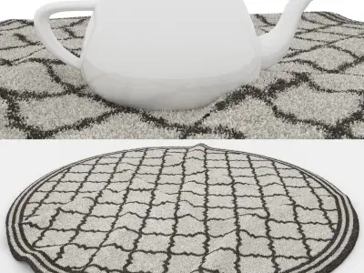 Rugs No 139 Low-poly 3D model
