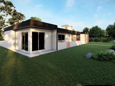 house 4 bedroom 3D model