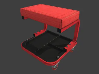 Rolling Creeper Low-poly 3D model