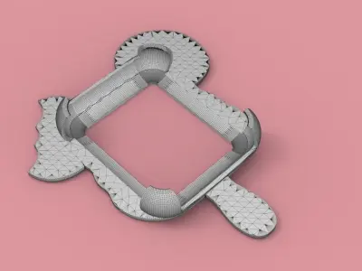 Mickey Mouse Tail Apple Watch Ears Case Cover 38mm 3D model 3D print model