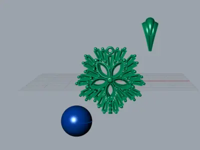 bride pearl jewelry pendant pp0038 3D print model