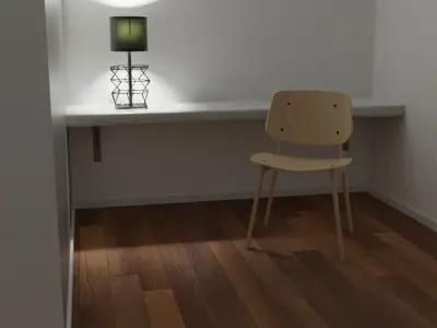 Photo real lamp Free 3D model