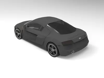 AUDI R8 3D model