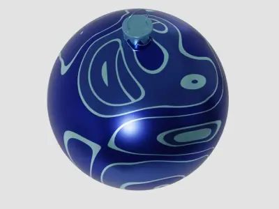 Christmas Ball Free 3D model buy