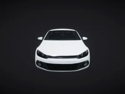 Car Hatchback 01 3D model