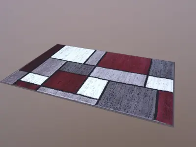 Mat 3D Model Low-poly 3D model