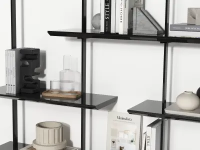 Rack 02 - Decor 34 3D model