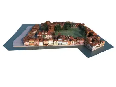 city 01 set 05 am 133 3D model