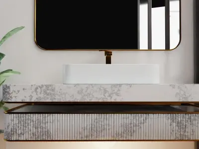Bathroom interior 3D model buy
