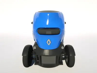 Renault Twizy Cargo Mt 13kw Electrico 3D model