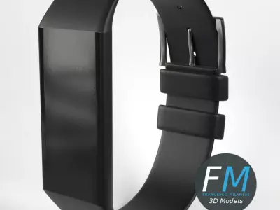 Fitness wristband 3D model