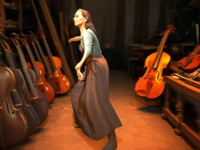 Artisan Apron Figure model pack Low-poly 3D model