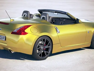 Nissan 370Z Convertible 2017 3D model