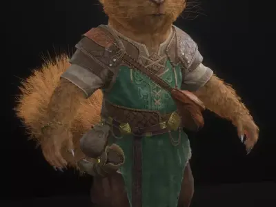 Rat Model for game 3D model